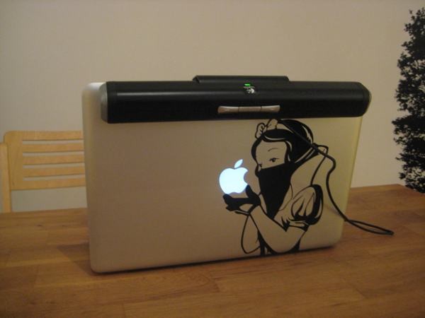 Logitech Z305 Laptop Lautsprecher hinten